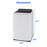 Midea MLTW41A1BWW Top Load Washing Machine (Open-Box / Scratch & Dent)