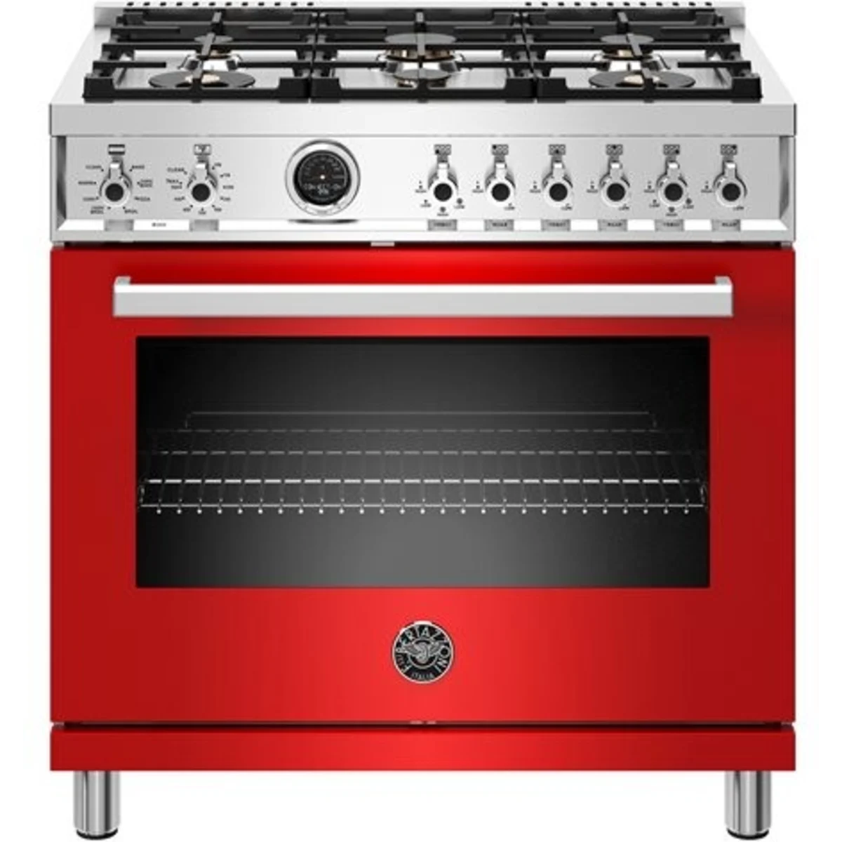 Bertazzoni PROF366DFSROT Dual Fuel Range
