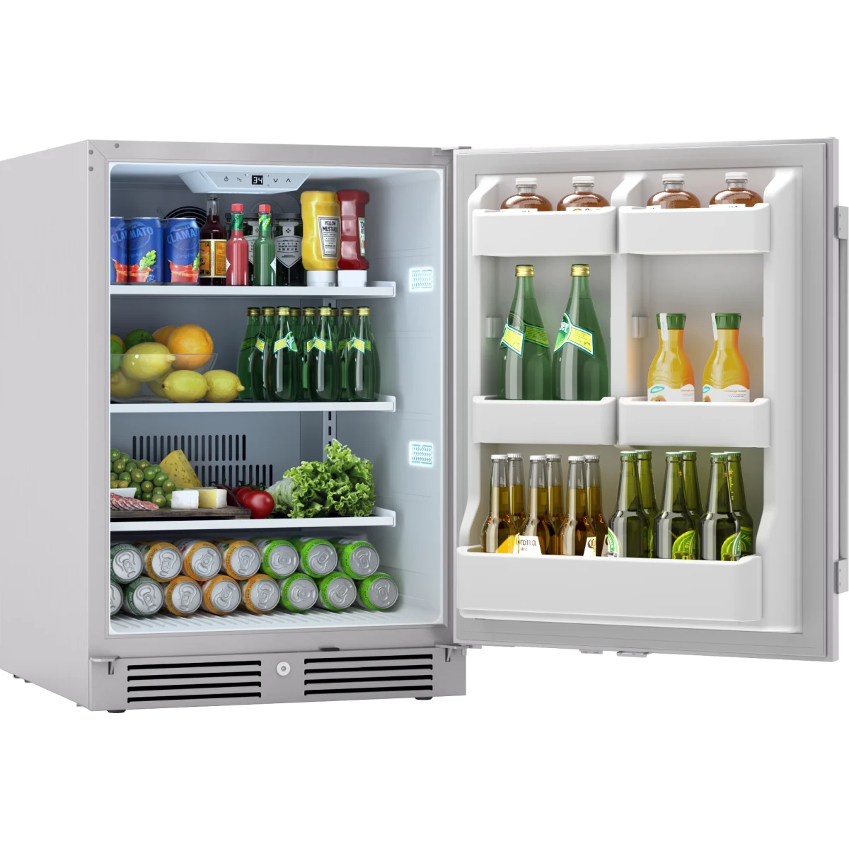 Zephyr PRR24C01AS-OD Outdoor Refrigeration (Open Box / Scratch & Dent)