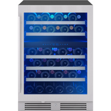 Zephyr PRW24C02CG Undercounter Wine Fridge (Open-Box / Scratch & Dent)