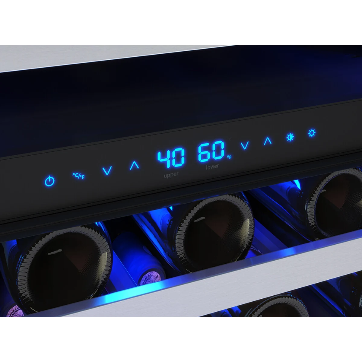 Zephyr PRW24C02CG Undercounter Wine Fridge (Open-Box / Scratch & Dent)