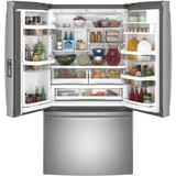 GE Profile PWE23KYNFS French Door Refrigerator (Open Box / Scratch & Dent)