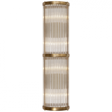 Visual Comfort RL2085NB - Allen Medium Linear Sconce - Natural Brass with modern design, ideal for residential and commercial use.