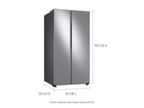 Samsung RS28A500ASR Side-by-Side Refrigerator (Open Box / Scratch & Dent)
