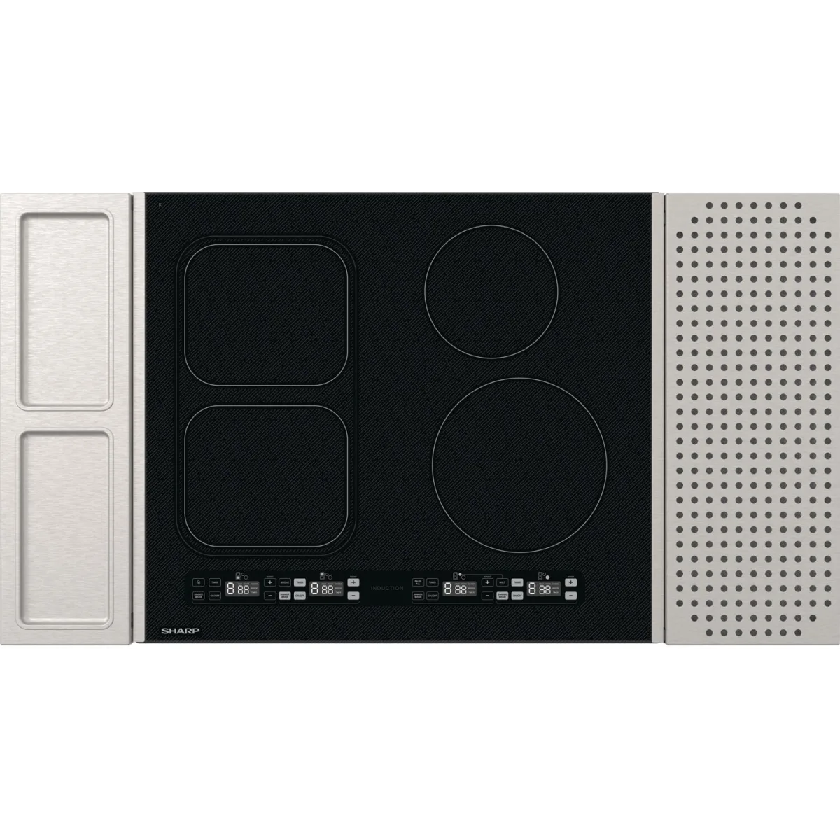 Sharp SCH2443GB Induction Cooktop, 24 Inch (Open-Box / Scratch & Dent)