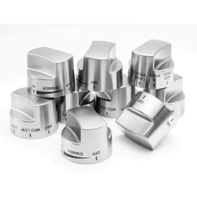 Viking SSKKVGR748 Control Knob Set for Ranges - Stainless Steel