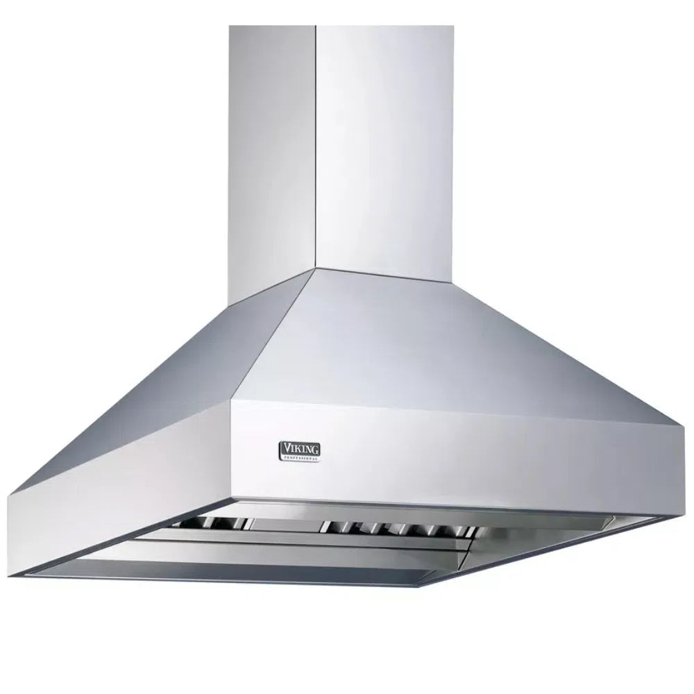 Viking range hood with LED lighting