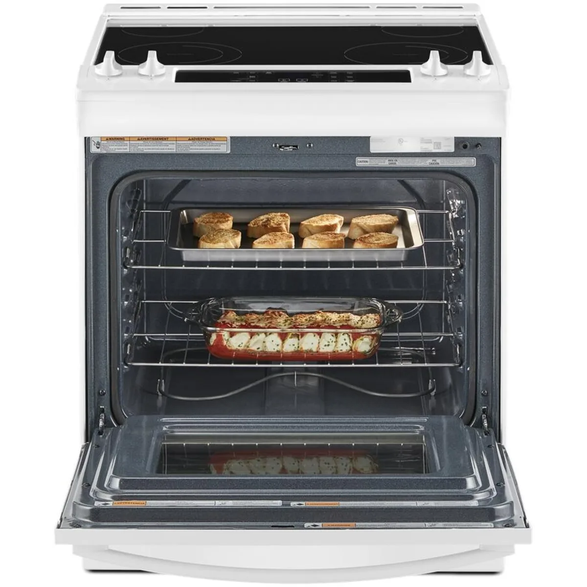 Whirlpool WEE515SALW Electric Range (Open-Box / Scratch & Dent)
