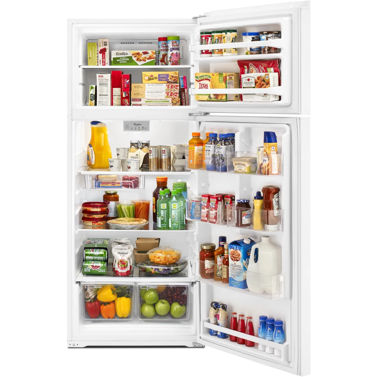 Whirlpool WRT518SZFW Top Freezer Refrigerator