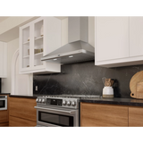 Zephyr ZSI-E36DS Wall Mount Range Hood, 36 Inch (Open-Box / Scratch & Dent)
