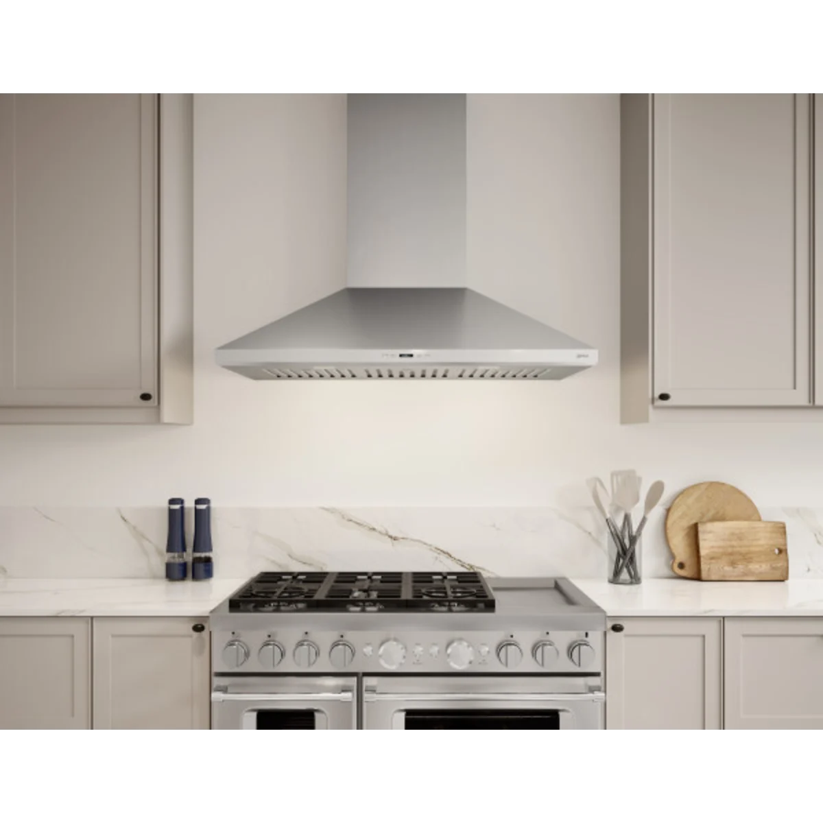 Zephyr ZSP-E42DS Wall Mount Range Hood, 42 Inch (Open-Box / Scratch & Dent)