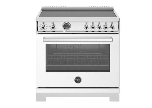 Bertazzoni electric range with induction cooktop