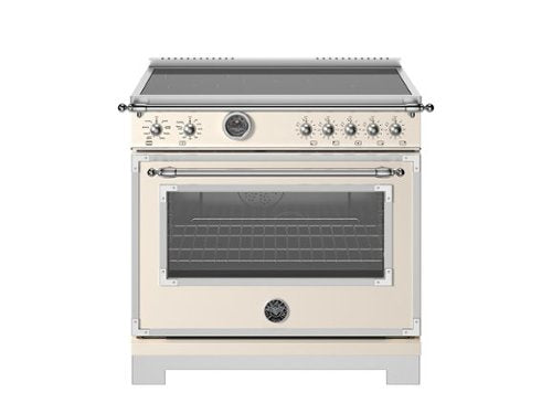 Bertazzoni 36" electric range with induction cooktop