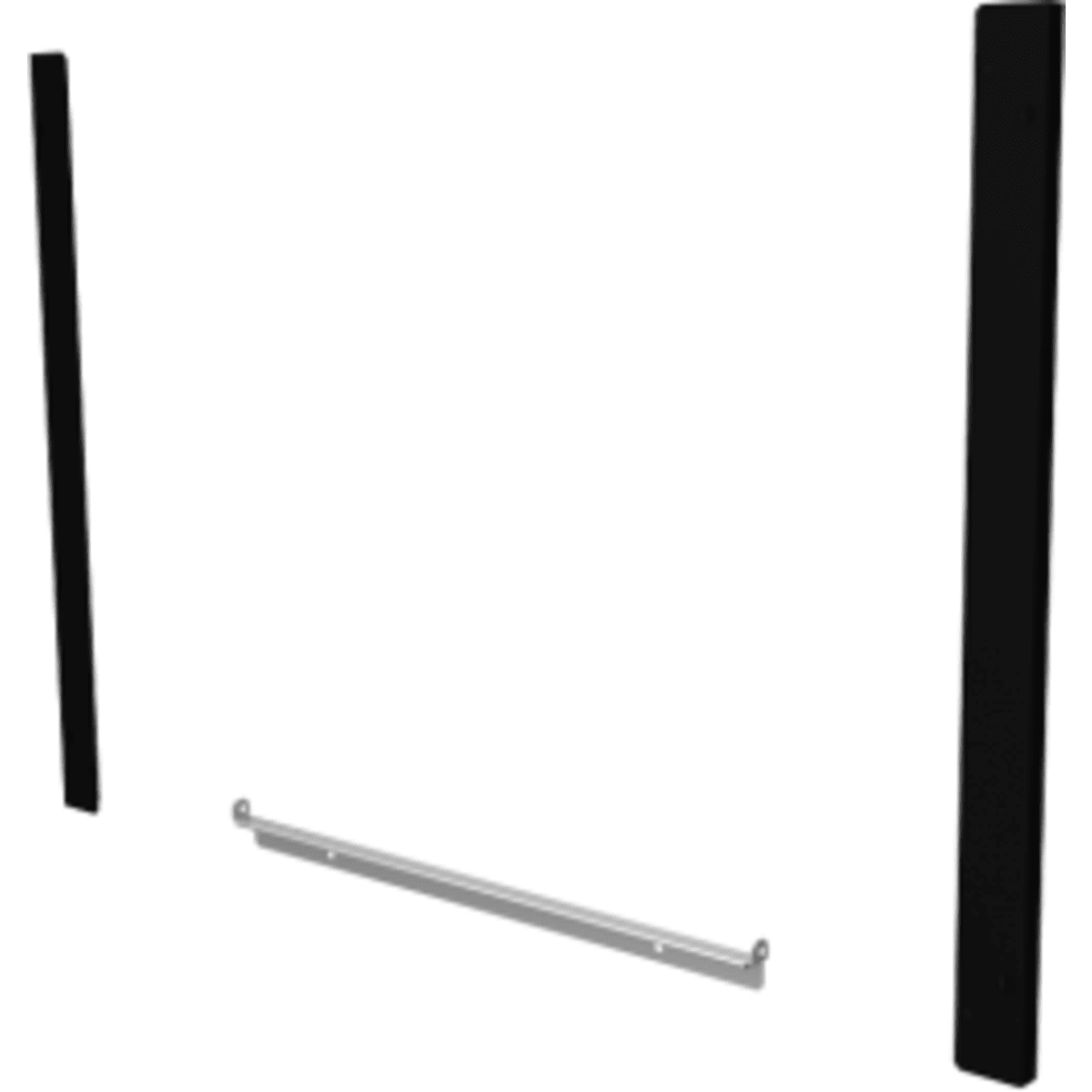 Hestan AKMWSK - Microwave, Spacer Kit components for appliance installation alignment.