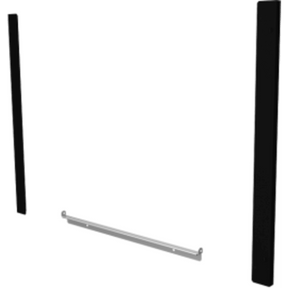 Hestan AKMWSK - Microwave, Spacer Kit components for appliance installation alignment.