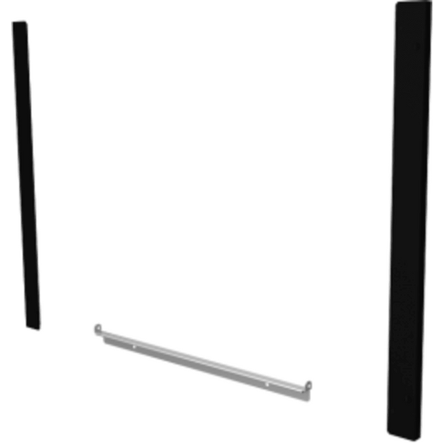 Hestan AKMWSK - Microwave, Spacer Kit components for appliance installation alignment.