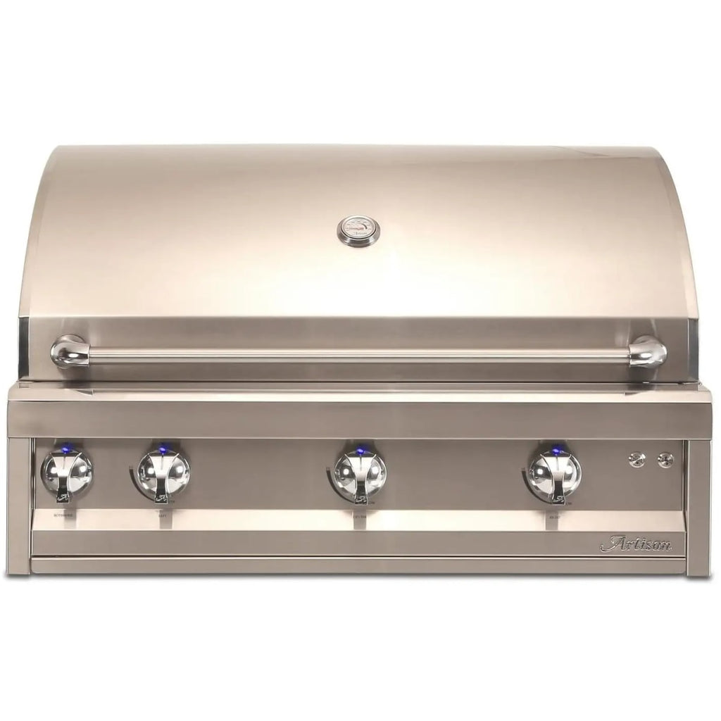 Artisan 36-inch built-in gas grill with rotisserie