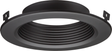 Lithonia Lighting 4BEMB R4 - 4" Baffle Trim, Matte Black for recessed lighting fixtures.