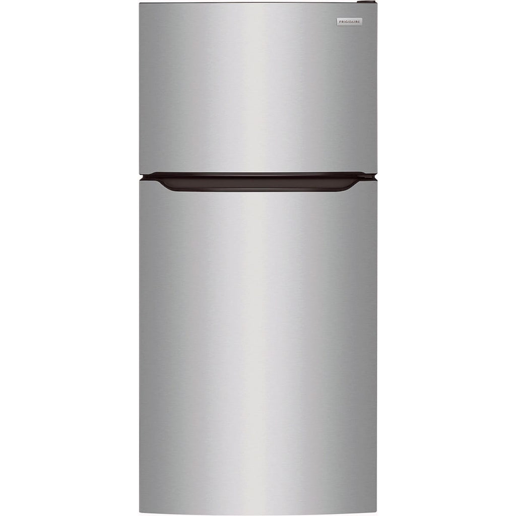 Frigidaire top freezer refrigerator stainless steel
