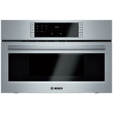 Bosch HMB50152UC - 500 Series 30-inch 1.6 Cu. Ft. Built-In Microwave, Stainless Steel with sleek design and smart controls