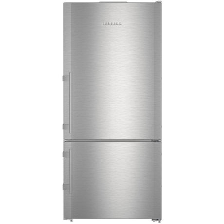 Liebherr CS-1400R-IM-30"BOTTOM MOUNT REF/FRZ R W/SOFT SYS with stainless steel finish for luxury kitchen appliances.