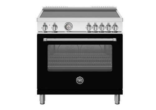 Bertazzoni 36" electric range with induction cooktop