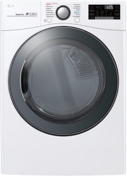 LG Smart Gas Vented Dryer with TurboSteam