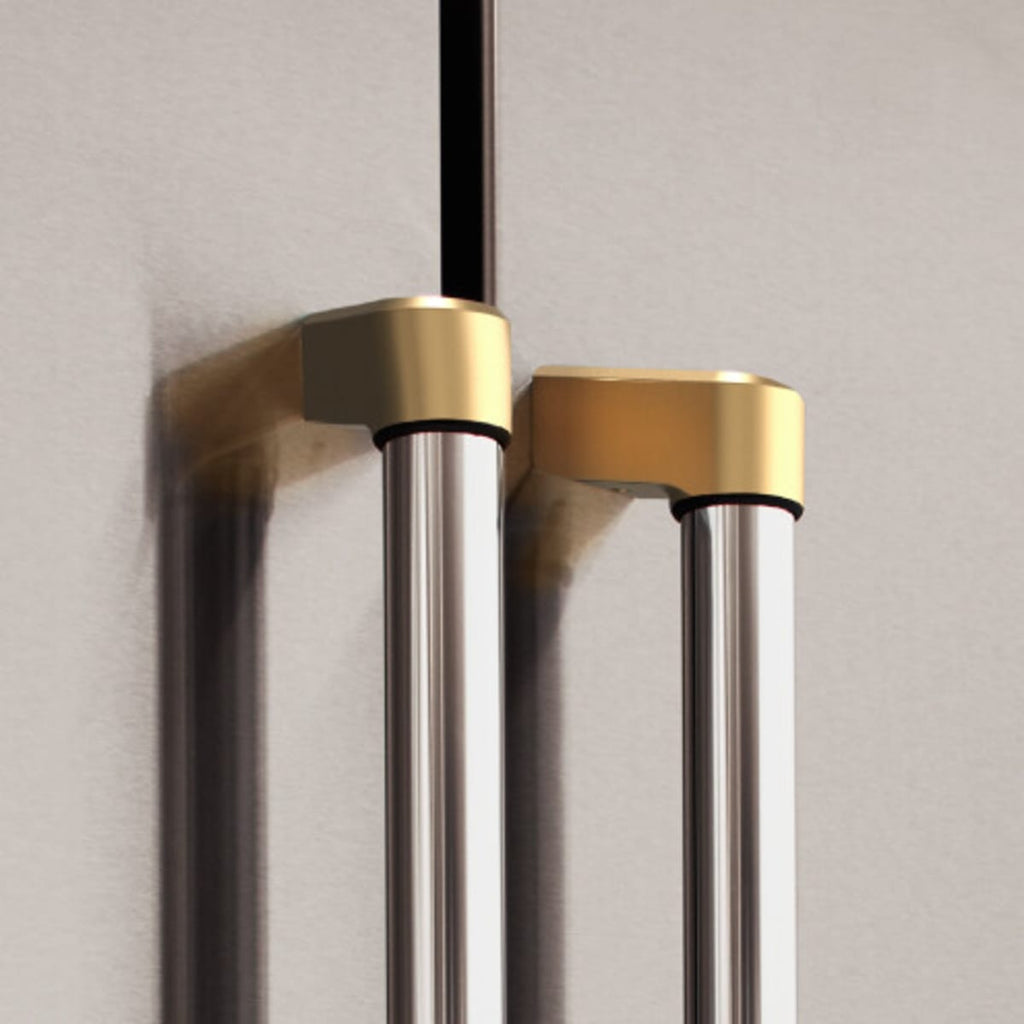 Bertazzoni Master Series Handle Terminals Satin Gold
