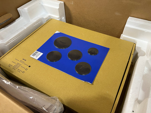 Whirlpool cooktop grates set packaging