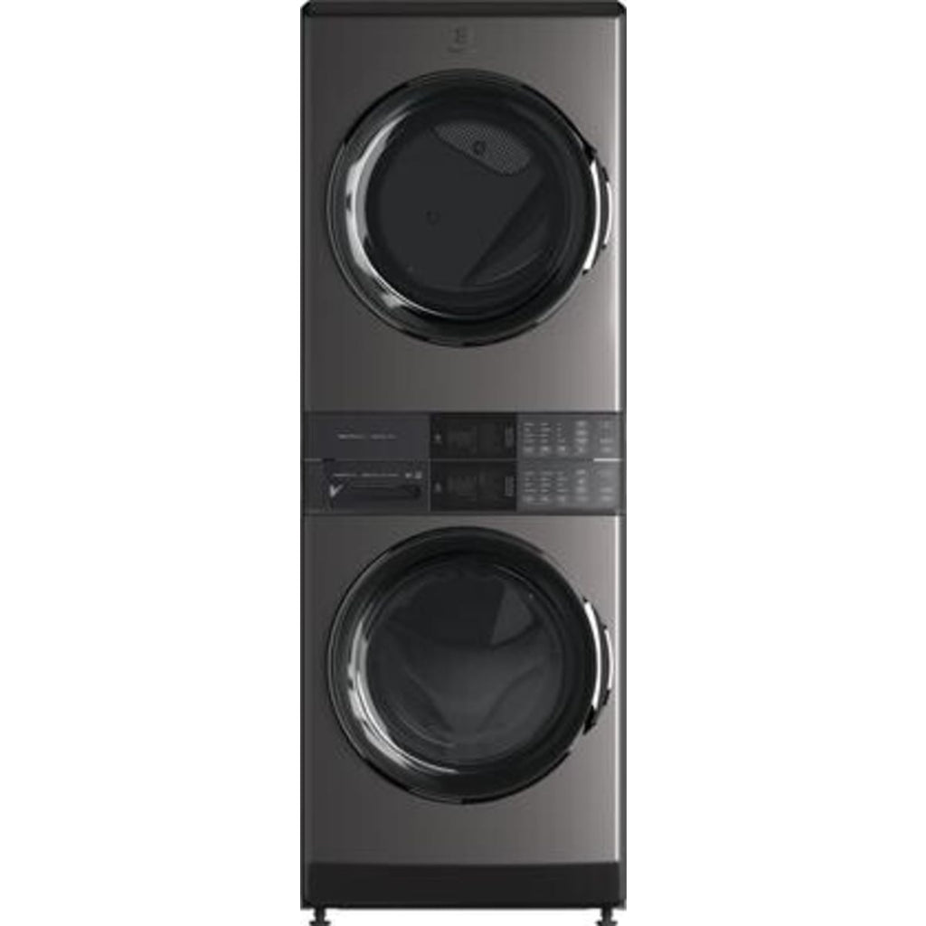 Electrolux Laundry Tower - 27" Washer Dryer Combo, Titanium