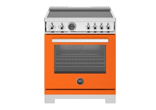 Bertazzoni electric range with induction cooktop