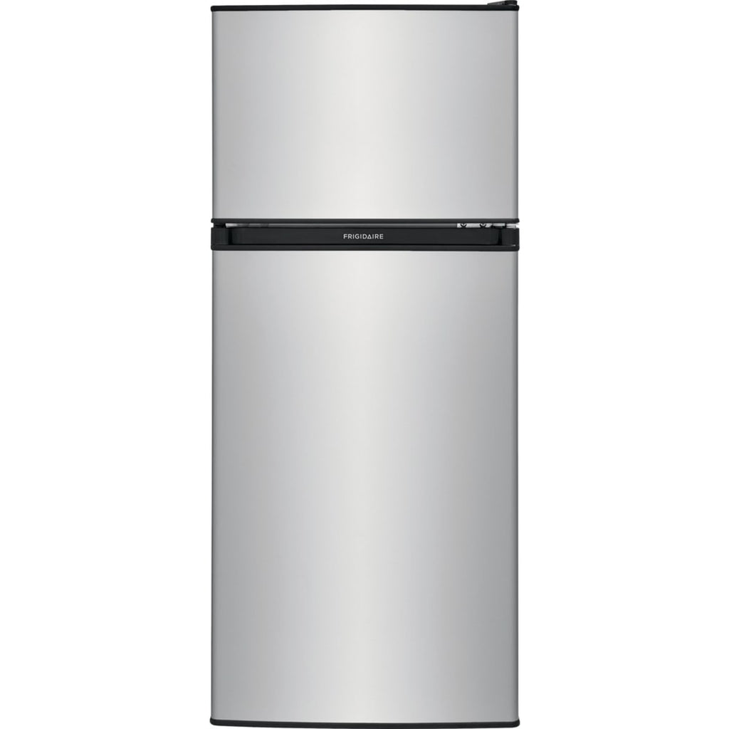 Frigidaire compact top freezer refrigerator silver