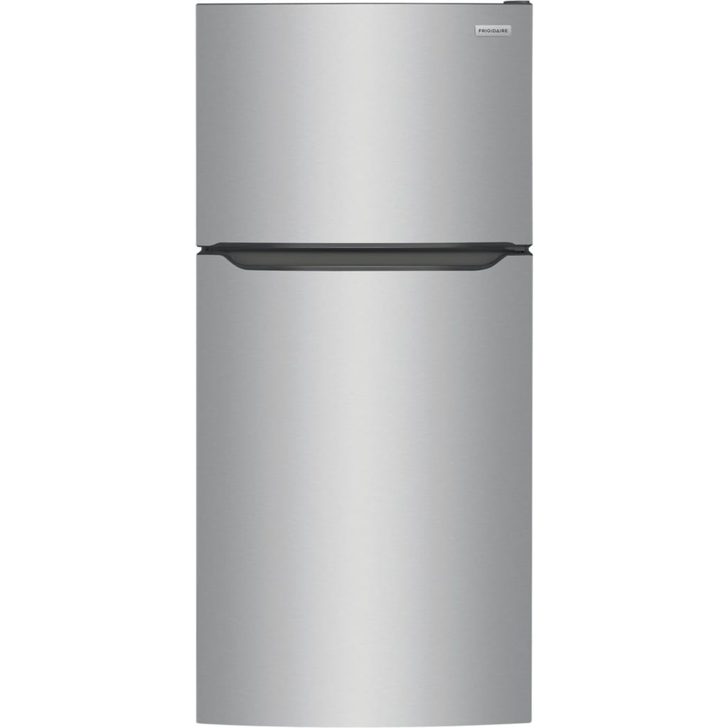 Frigidaire top freezer refrigerator stainless steel