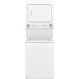 Frigidaire FLCE7522AW 27 Inch Electric Laundry Center with 3.9 Cu. Ft. Washer Capacity, 10 Wash Cycles, 5.6 cu. ft. Dryer Capacity, 6 Dry Cycles, MaxFill™ Option.