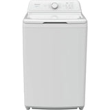 Frigidaire FLVW7000AW 25 Inch Top Load Washer with 4.1 cu ft Capacity, 8 Wash Cycles, Auto Sensing, 4 Wash Options, 4 Temperature Settings, Child Lock, and UL Listed.