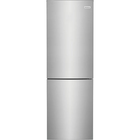 Frigidaire FRBG1224AV - 12 Cu. Ft. Garage Ready Compact Bottom Freezer Refrigerator, Fingerprint-Resistant Stainless Look.