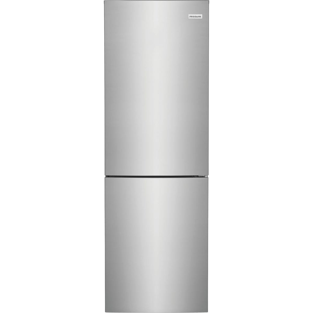 Frigidaire compact bottom freezer refrigerator stainless steel