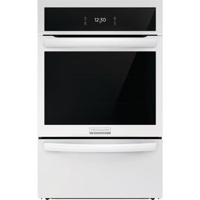 FRIGIDAIRE GALLERY GCWG2438AW 24" Single Gas Wall Oven With Air Fry WHITE for discounted premium appliances.