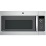 GE Profile™ 2.1 Cu. Ft. Over-the-Range Sensor Microwave Oven Model #: PVM9215SKSS in stainless steel finish