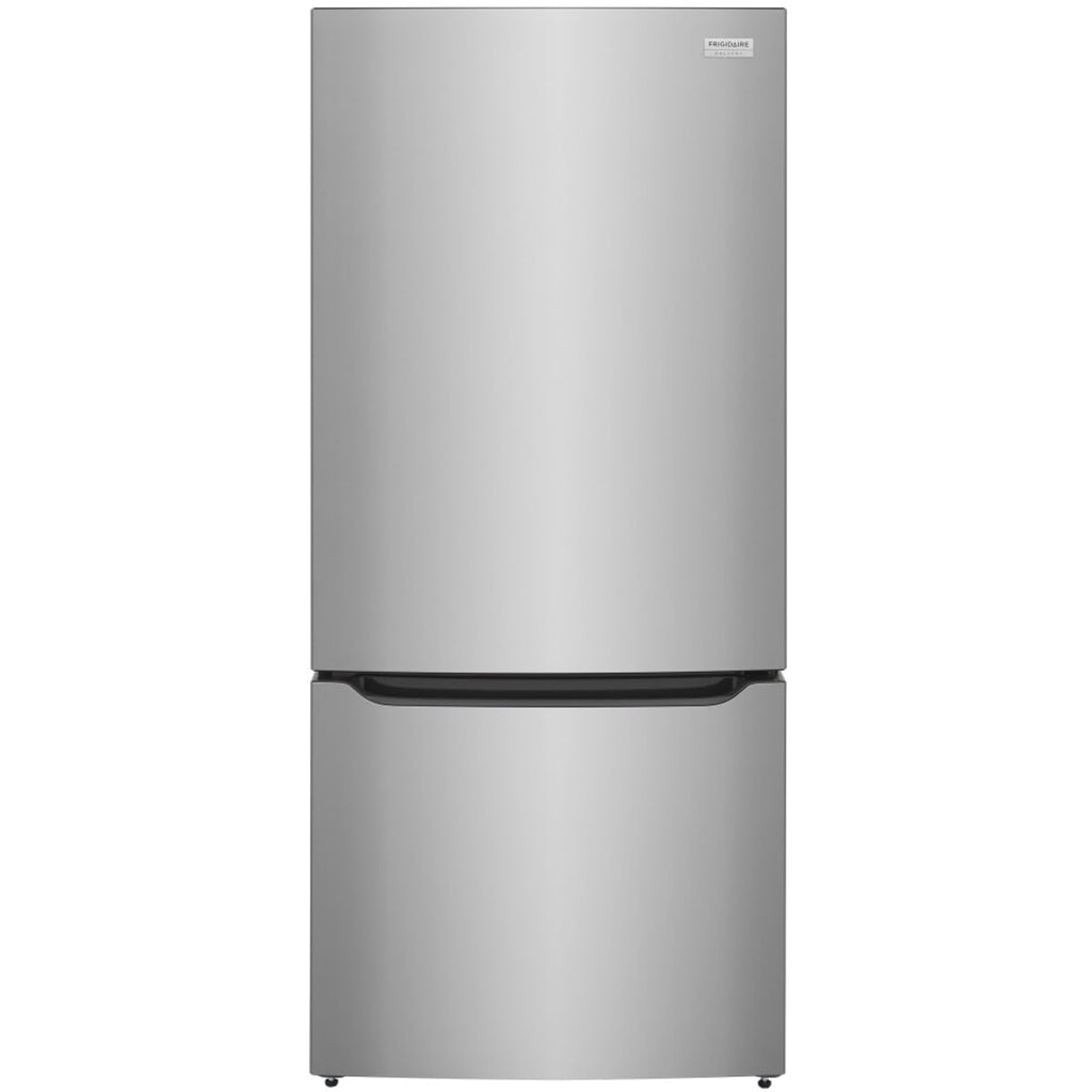 Frigidaire Gallery bottom freezer refrigerator stainless steel
