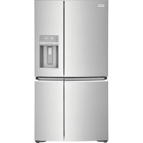 FRIGIDAIRE GALLERY GRQC2255BF 21.5 Cu. Ft. Counter-Depth 4-Door Refrigerator for luxury appliances sale and appliance liquidation.