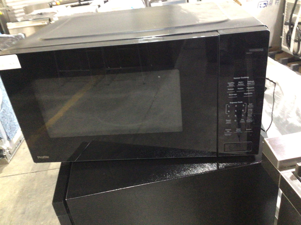 GE Profile built-in microwave black design