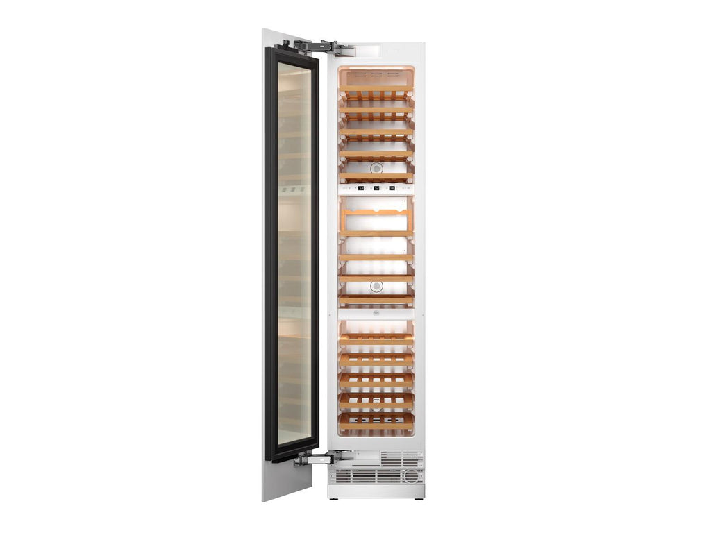 Bertazzoni 18-inch built-in wine column with left swing door