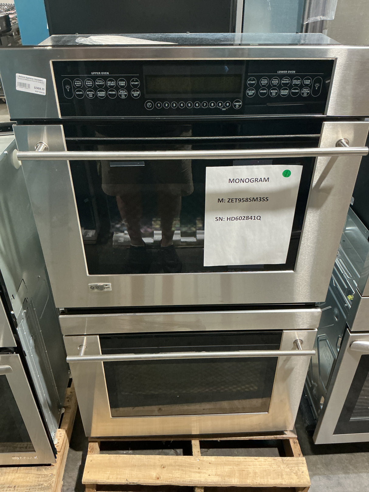 Monogram ZET958SMSS Double Wall Oven (Open Box / Scratch & Dent)