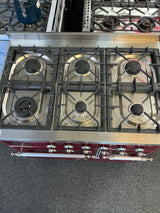 Ilve UMD10FDNS3-BUG Dual Fuel Range (Open Box / Scratch & Dent)
