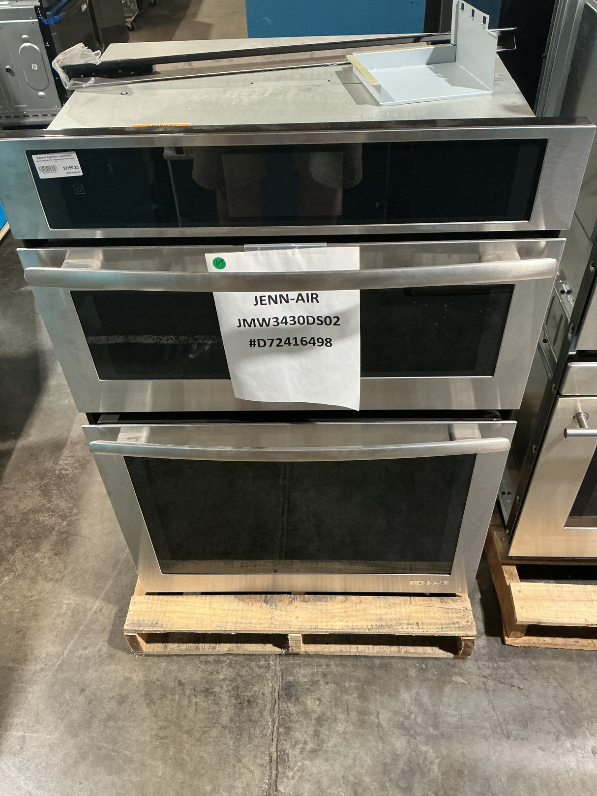JennAir JMW3430DS Combo Wall Oven (Open Box / Scratch & Dent)