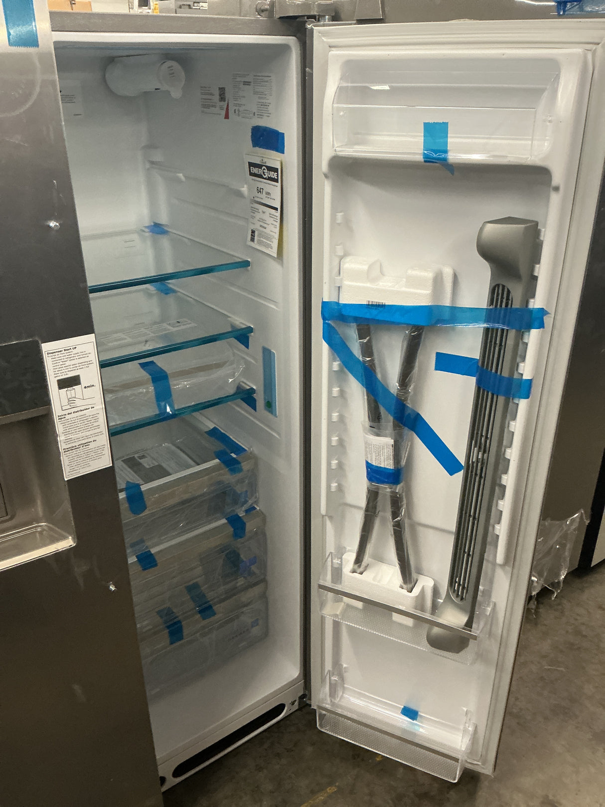 Frigidaire GRSS2652AF Side-by-Side Refrigerator (Open Box / Scratch & Dent)
