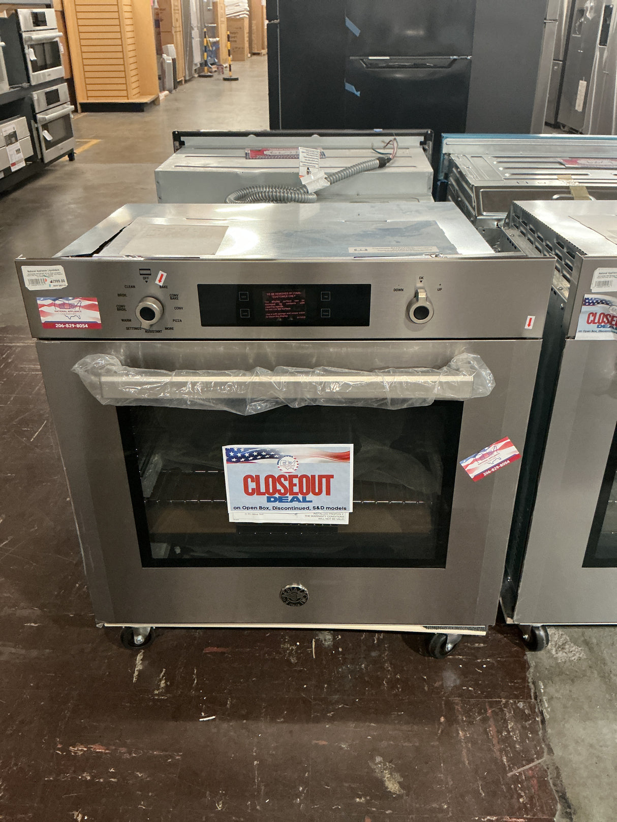 Bertazzoni PROF30FSEXT Single Wall Oven (Open Box / Scratch & Dent)