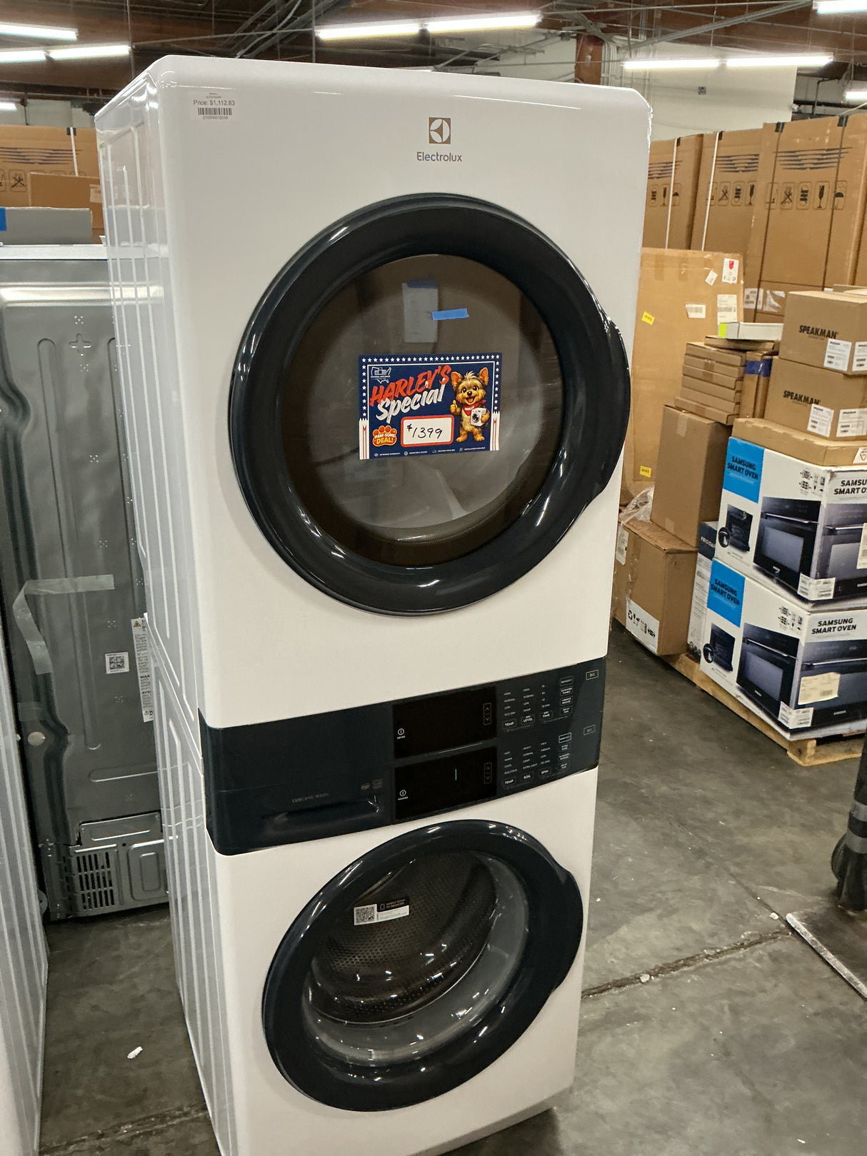 Electrolux ELTE7300AW Washer-Dryer Combo (Open Box / Scratch & Dent)