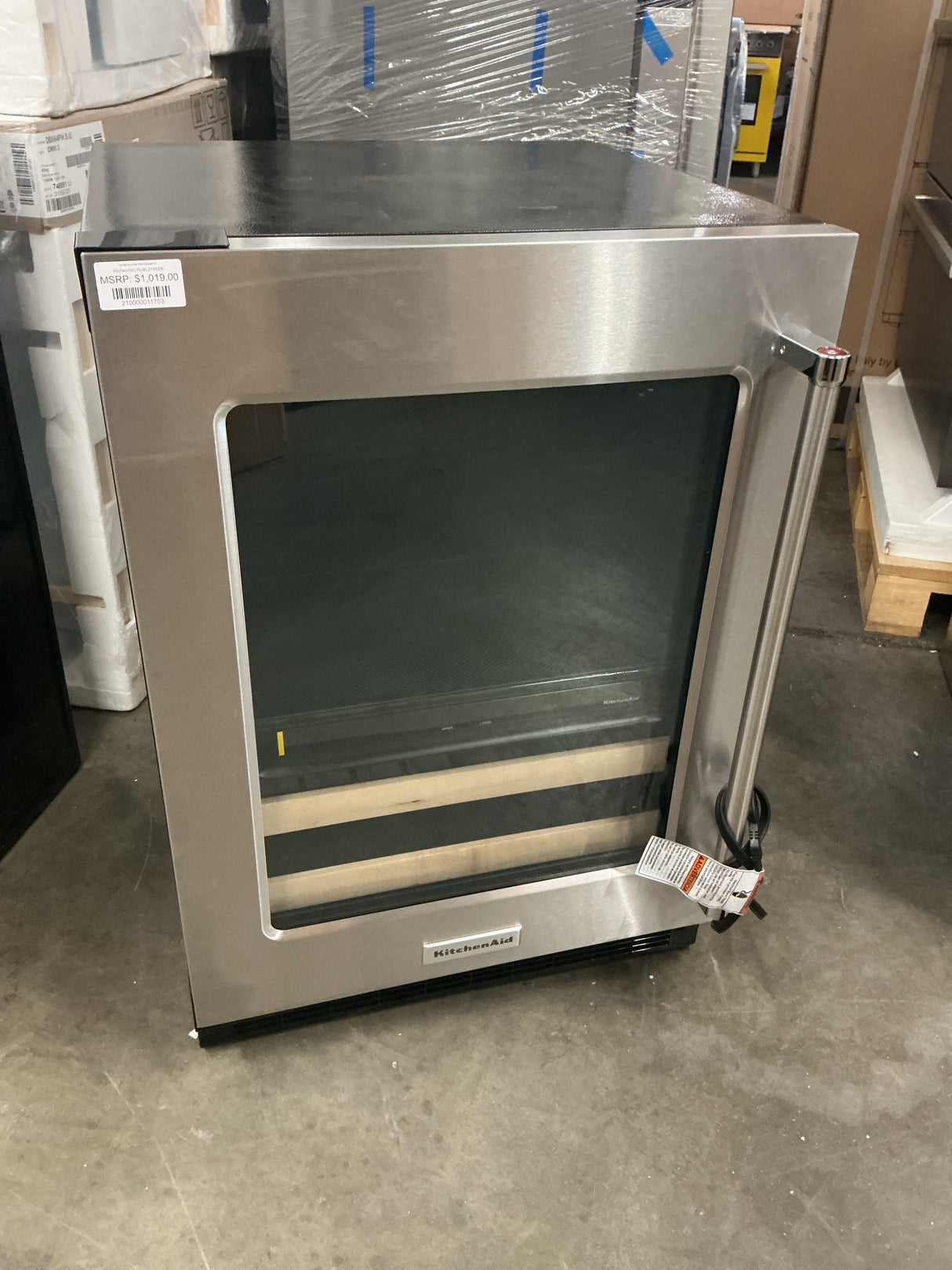 KitchenAid KUBL214KSB Undercounter Refrigeration (Open Box / Scratch & Dent)